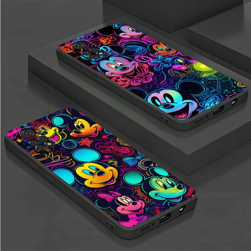 Case for Xiaomi Redmi Note 11 12 13 Pro Plus 9S 12S 9 8 12C A1 7 10C 8T 13C Funda Back Phone Cover Fantasy Disney Mickey Mouse