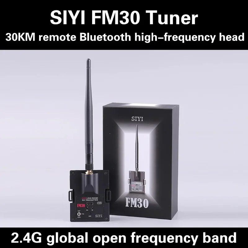 SIYI FM30 2.4G 30KM Radio Module Long Range Datalink Telemetry Bluetooth with FR Mini Receiver OpenTX OTA Racing Drones RC