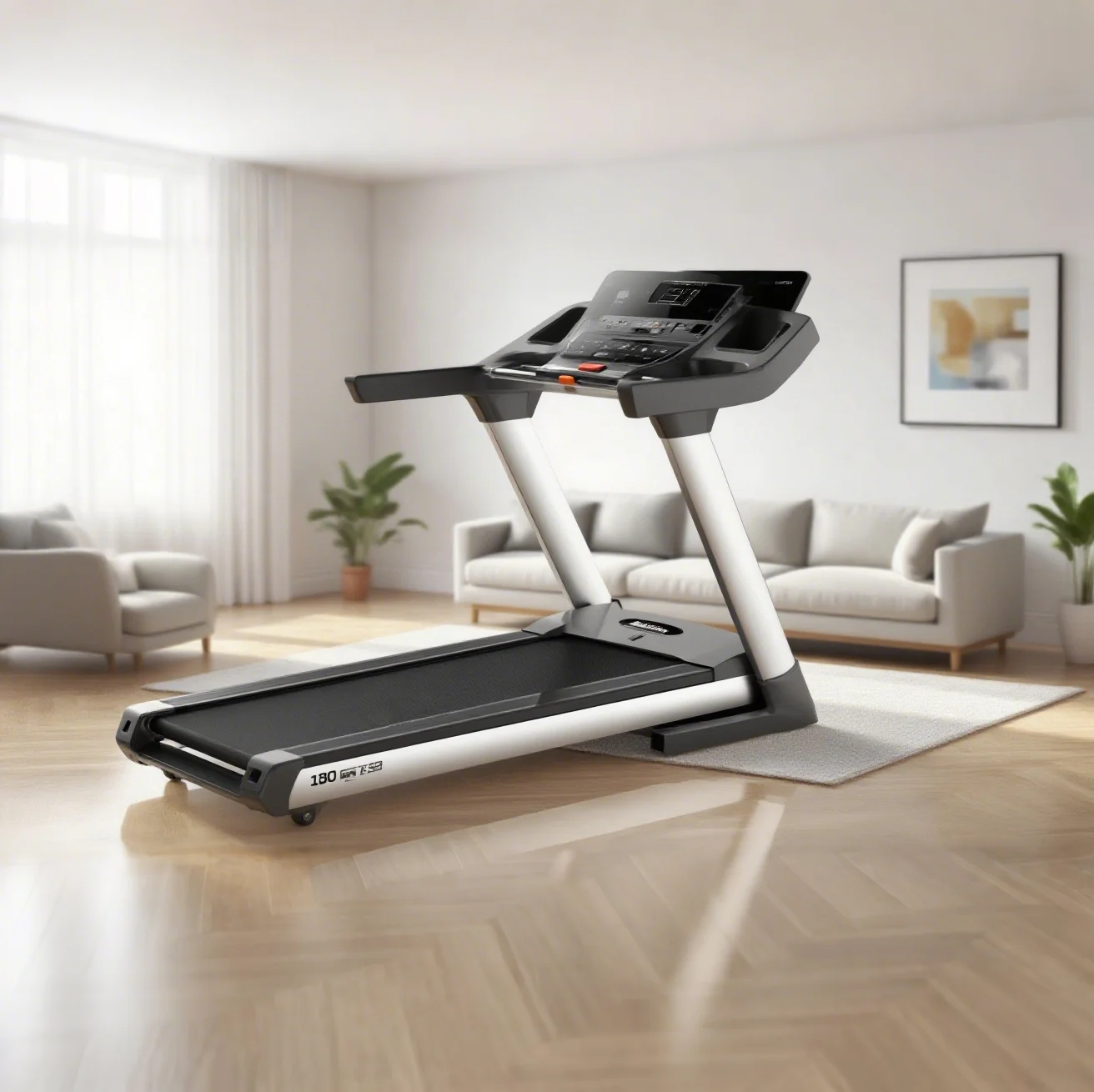 

Heavy Duty Electric Treadmill Professional Lifting Folding Running Machine Large LED Screen Gym Cardio Workout Fitness 2026