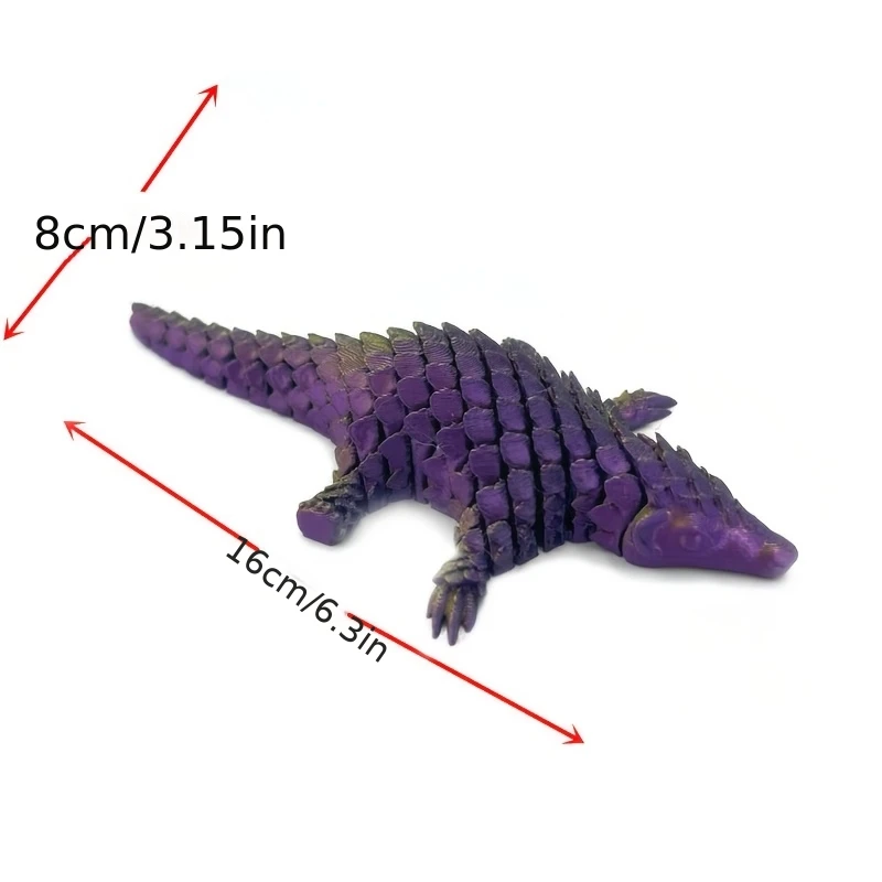 3D printing gradient colors, cute scales, multi pangolin, multi-color gradient key