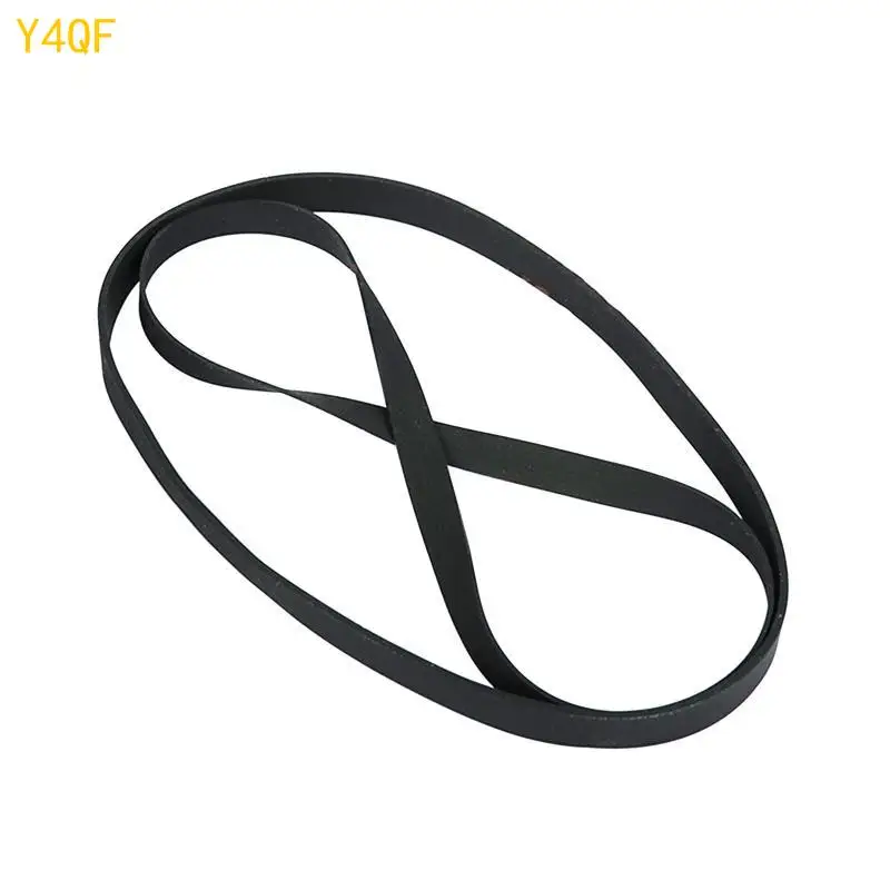 Y4QF 2PCSドライブベルトラバーターンテーブルトランスミッションストラップ627mm x 4 mm x 0.6mmReplacementアクセサリーフォノテープラバーベルト