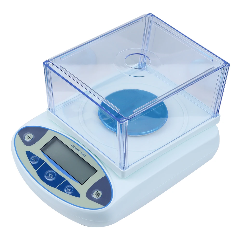 500 x 0.001 g 1mg Lab Analytical Balance Digital Precision Electronic Scale