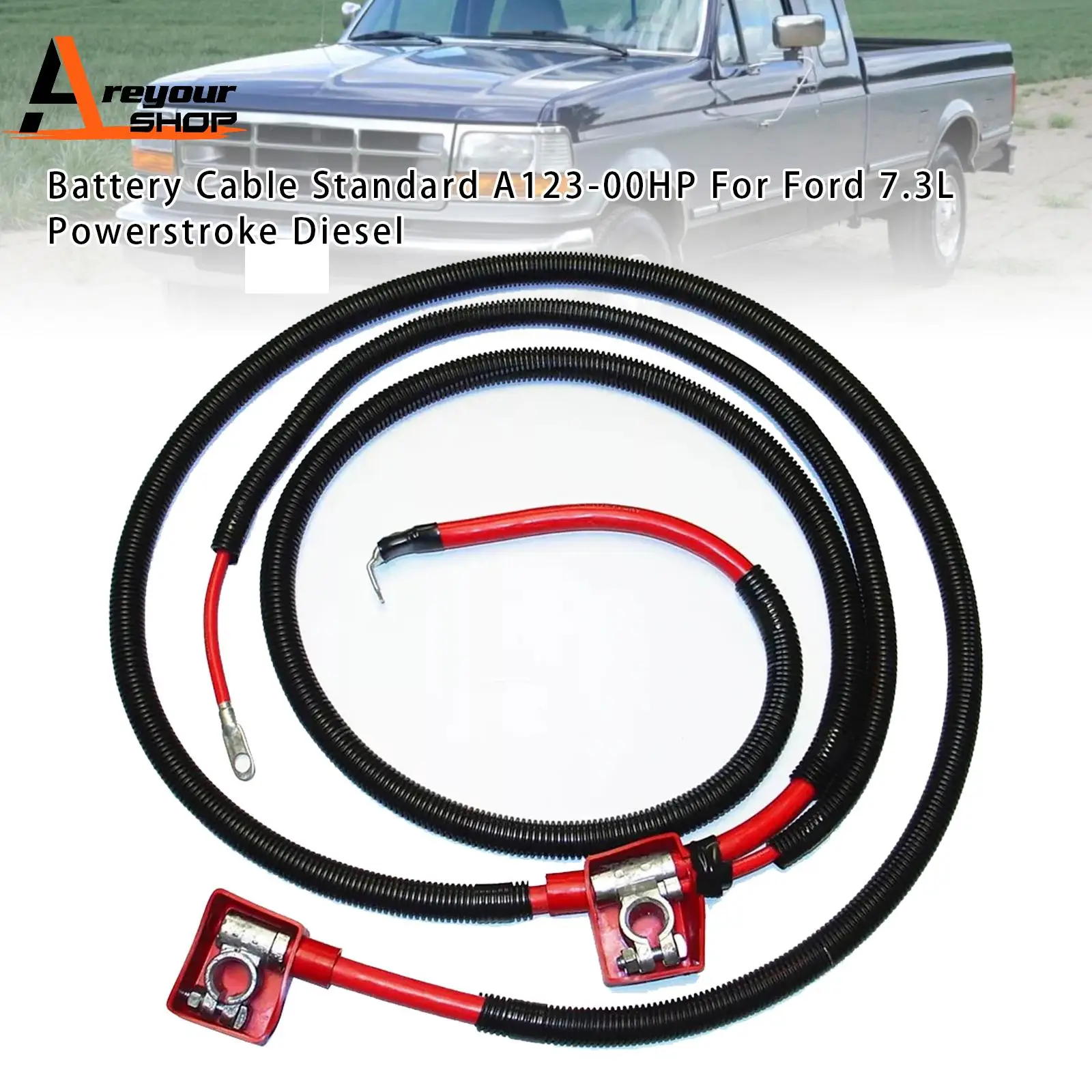 Battery Cable Standard A123-00HP for Ford 7.3L Powerstroke Diesel
