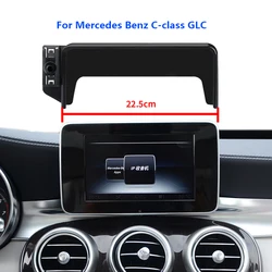 Dedicated LHD Infotainment Screen Car Mobile Phone Holder For Mercedes-Benz C GLC V-class W204 W205 x253 W447 Navigation Bracket