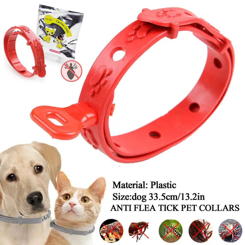 Flea And Tick Collar Anti Flea Tick Pet Collars Flea And Tick Resistant Collar For Pets Pet Repellent Pet Accessories T7Q8