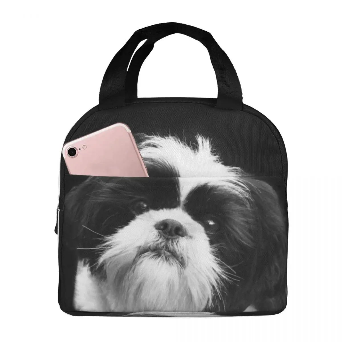 

Сумки для обеда для собак Shih Tzu, изолированная коробка для бенто, водонепроницаемая сумка для обеда, герметичные сумки для пикника, термосумка-холодильник для женщин и детей, работы