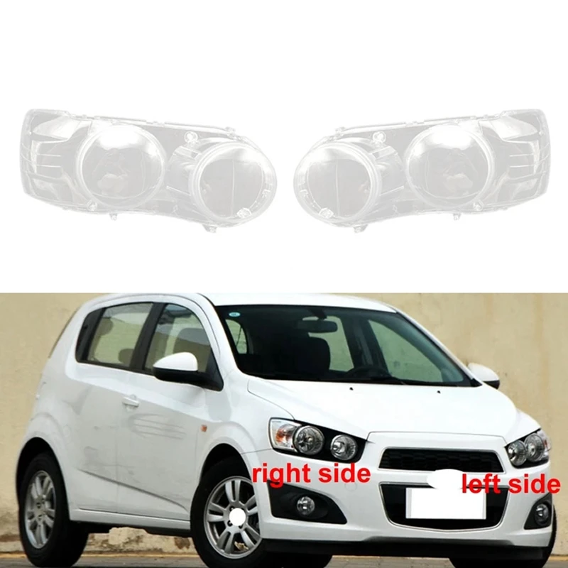 Car Headlight Shell Lamp Shade Transparent Lens Cover Headlight Cover For Chevrolet Aveo 2011 2012 2013