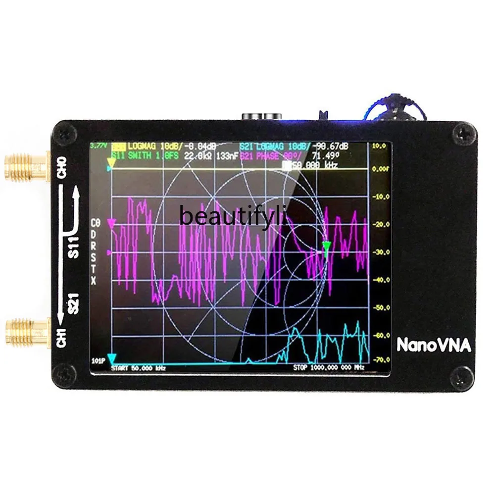 

Upgraded antenna vector network antenna analyzer with card slot