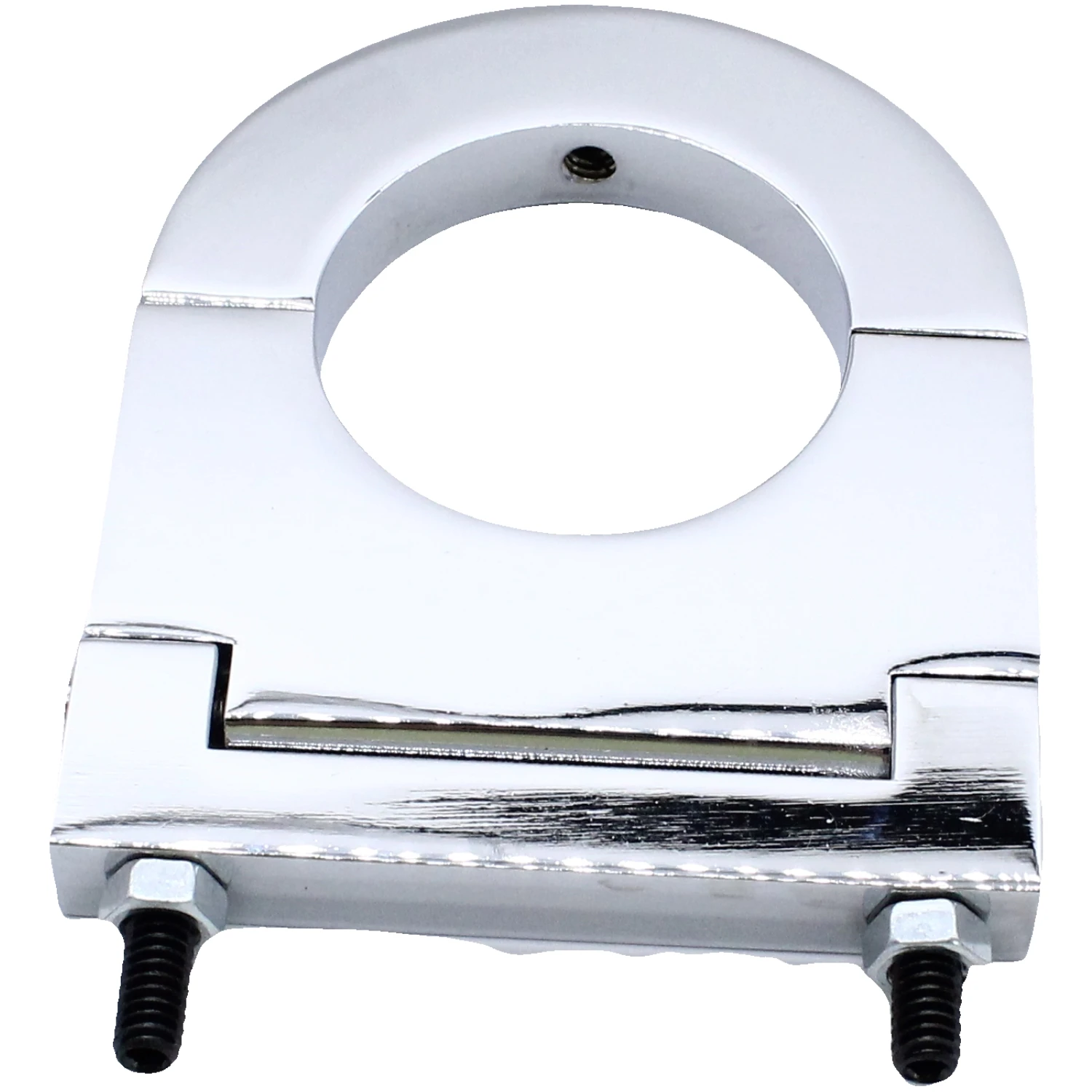 1Pcs Chrome Aluminum 2-1/2 inch Steering Column Drop 2.5 inch For 2 inch Columns SBC BBC 350 454 Steering Wheel Accessories