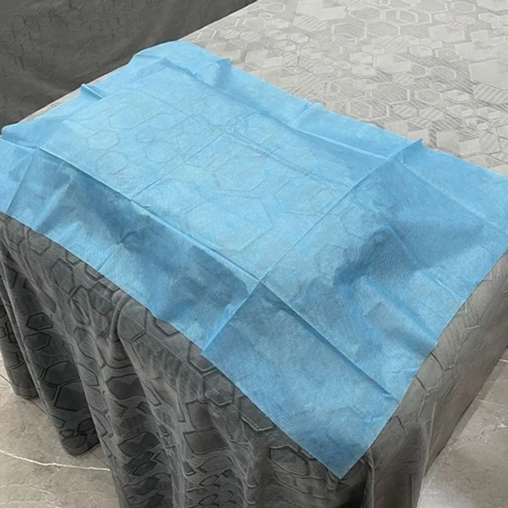100 Piece Non-woven Fabric Disposable Pillow Cover Oil-resistant Waterproof Beauty Salon Bed Pad Rectangular Large Size