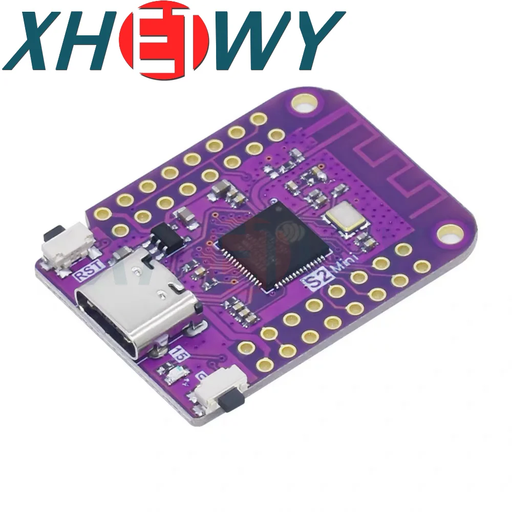 ESP32 S2 Mini V1.0.0 - LOLIN WIFI IOT Board на основе ESP32-S2FN4R2 4MB FLASH 2MB PSRAM MicroPython Arduino совместимый