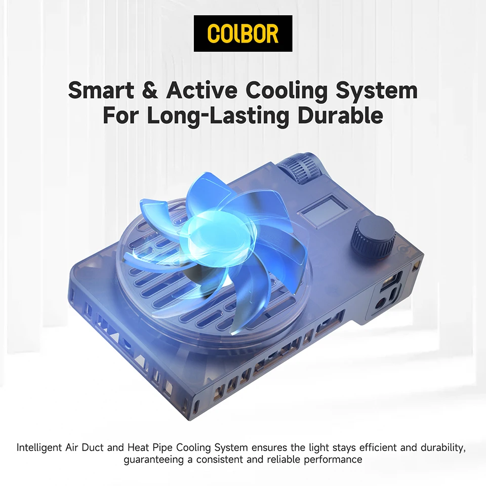 Colbor W100 Wonder 100 W COB LED 비디오 라이트 포켓 조명, 사진 비디오 유튜브 틱톡 야외 촬영용