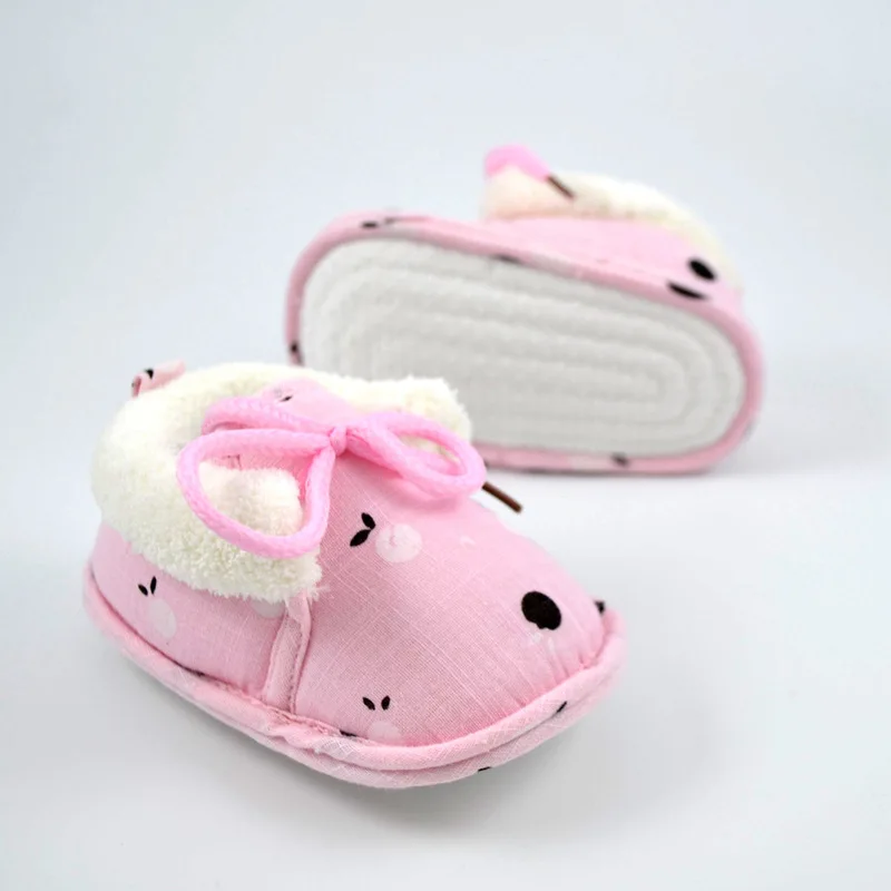 Baby Winter Cute Boots Keep warm baby boots Baby Moccasins Shoes Baby Boots Newborn Infant Indoor For Newborn