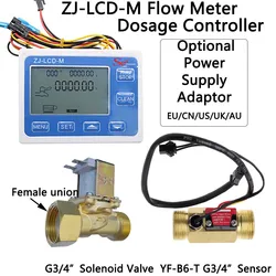 ZJ-LCD-M投与量定量コントローラbspp & G3/4 