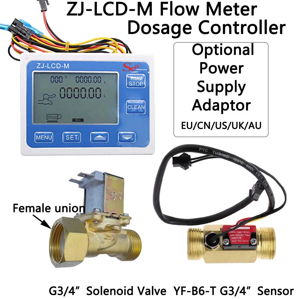 ZJ-LCD-M Dosage Quantitative Controller BSPP & G3/4