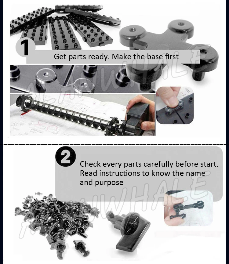 Zestaw do budowania modelu elektrycznego: tor kulowy 560 cm, z mechanizmem przekładniowym, schody, labirynt, wyścig, kolejka górska, rzeźba z ruchomych kul stalowych.