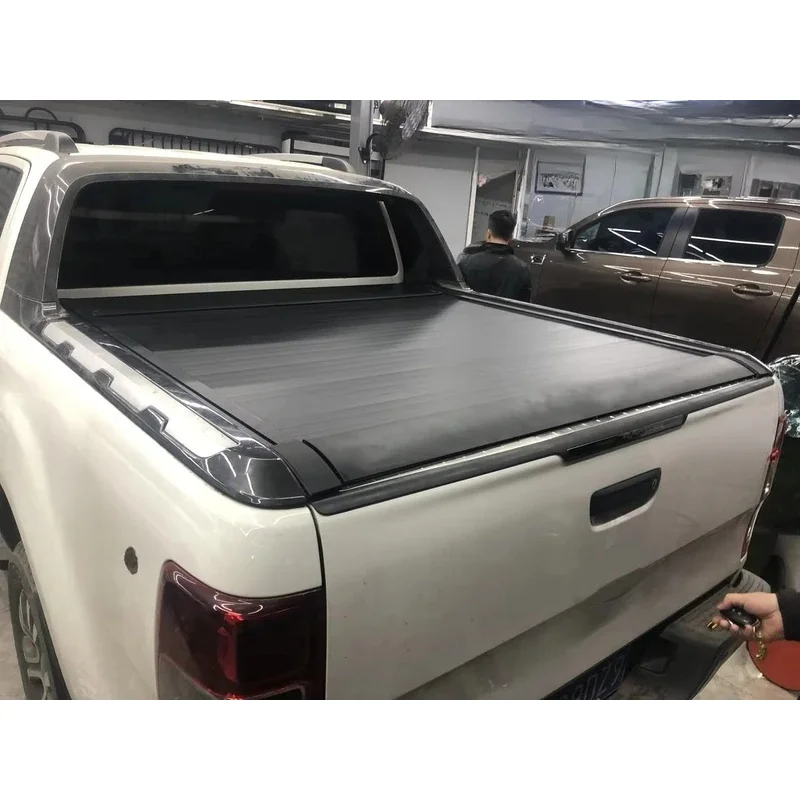 Pickup Truck Bed Electric Retractable Roller Lid Tonneau Cover Aluminum Roll Auto Accessories For Maxus T60/T70/T90 Silverado