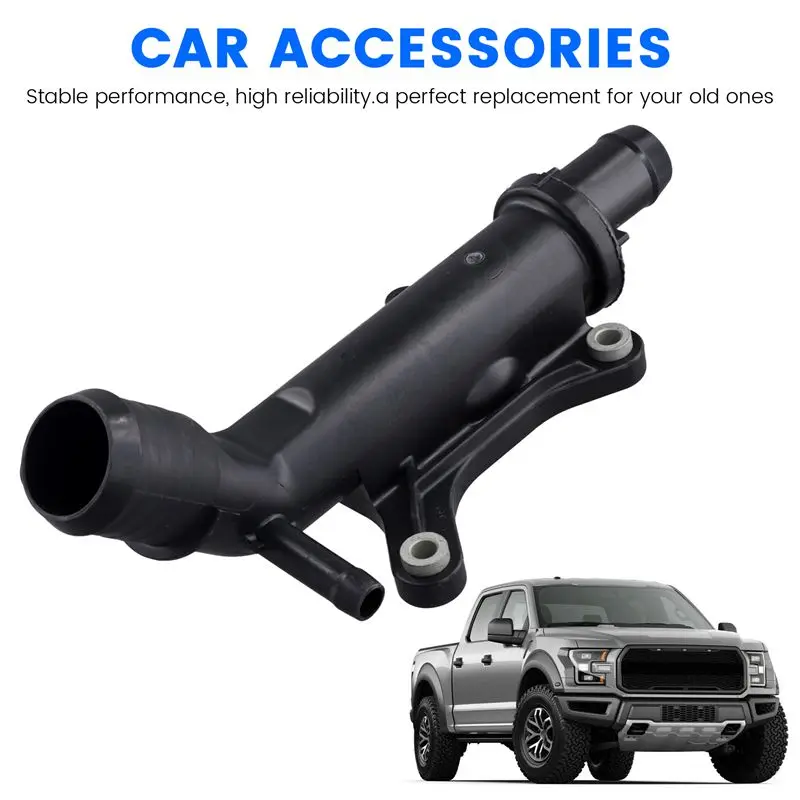 【Price Drop !!】 Car Radiator Water Tank Backwater Hose FL3E-8595-BB FL3Z-8592A For Ford Raptor 2.7 2014-2020 Water Tank Water Pi