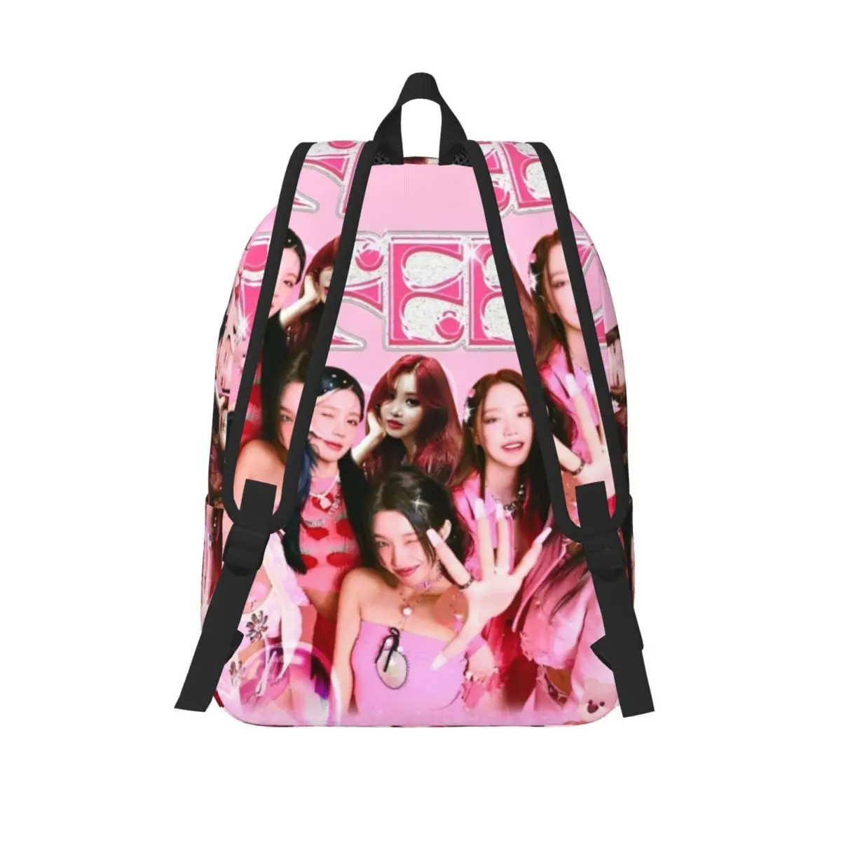 (G) I-DLE mit soojin klassischen rucksack sport student arbeit mädchen gruppe k-pop daypack für männer frauen laptop leinwand taschen