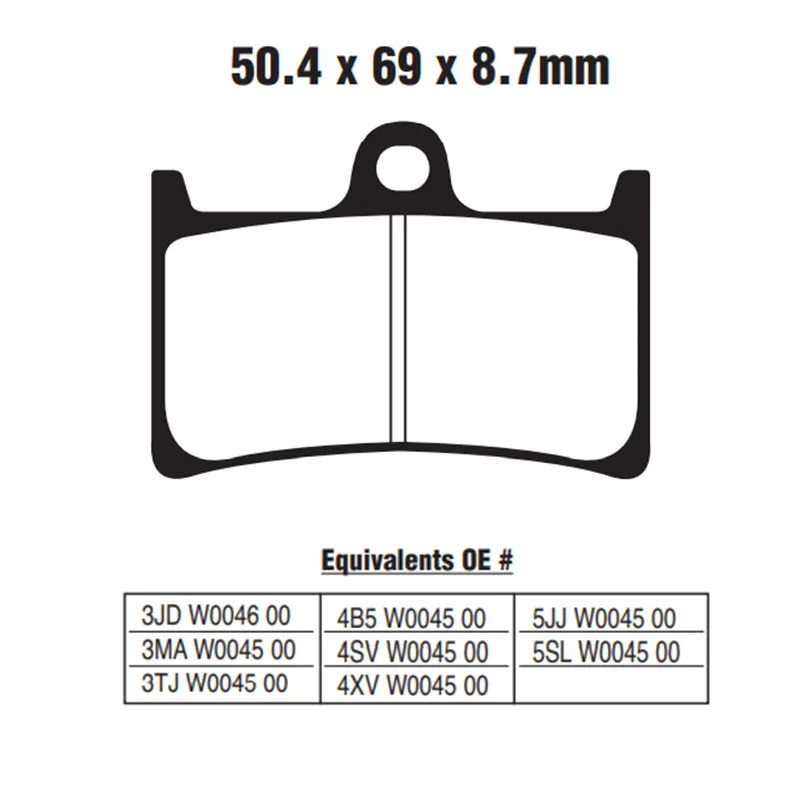 Motorcycle Brake Pads Front&Rear For Yamaha YZF600 R R6 1999 2000 2001 2002 YZF1000 R1 2002 2003 yzf 600 1000