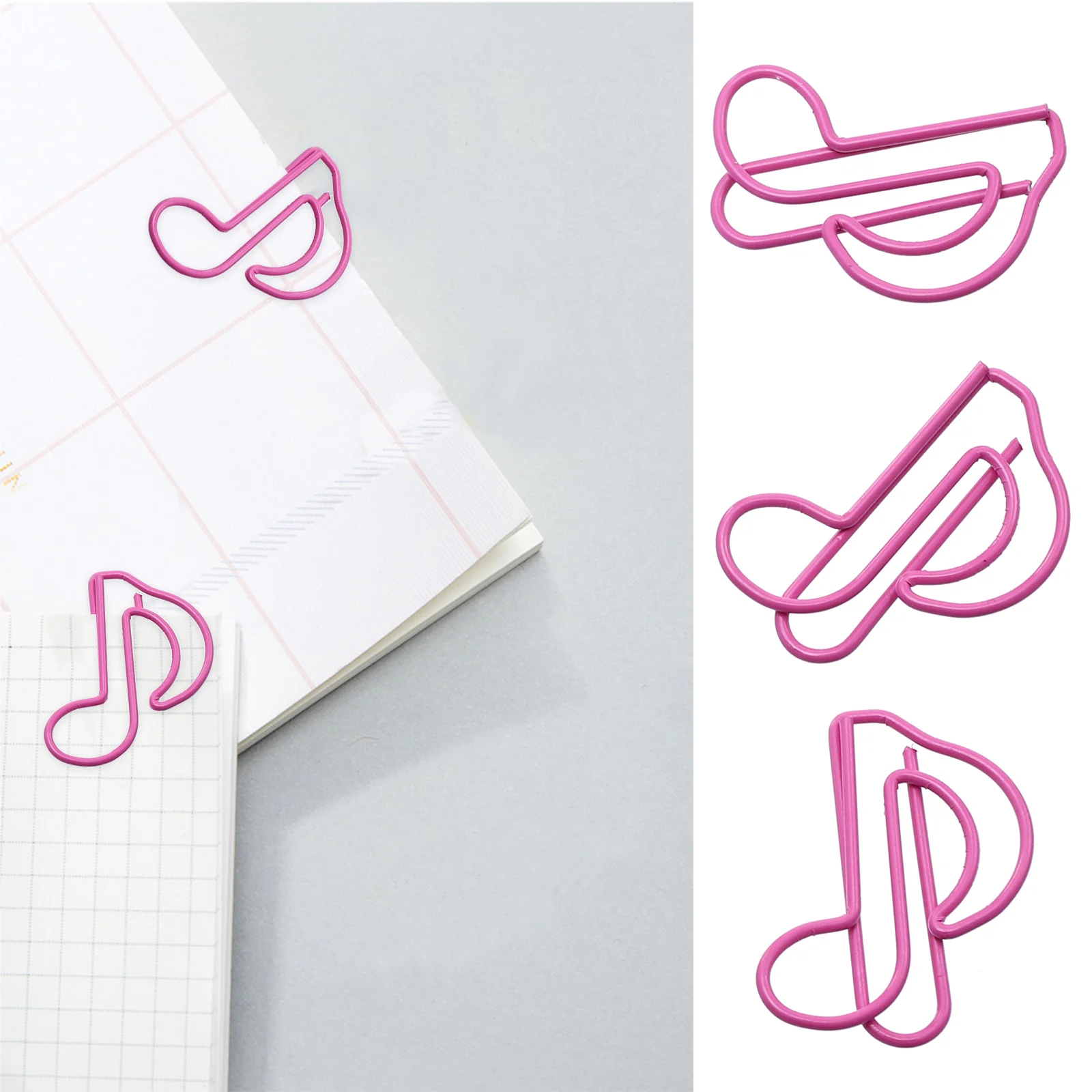 Bookmark Paper Clip Decorative Clips Creative Letter Chic Photo Sturdy Note Shaped Funny Bookmarks Lovely