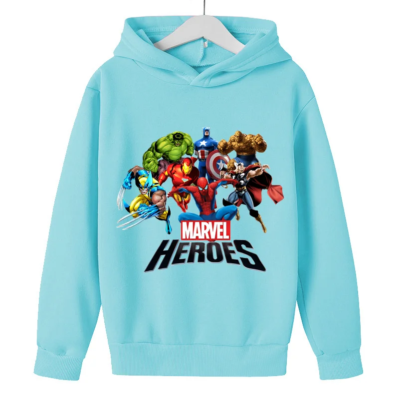 Crianças primavera e outono quente hoodie meninos e meninas moletom com capuz topo 2-12 anos de idade crianças casual esportes topo homem aranha