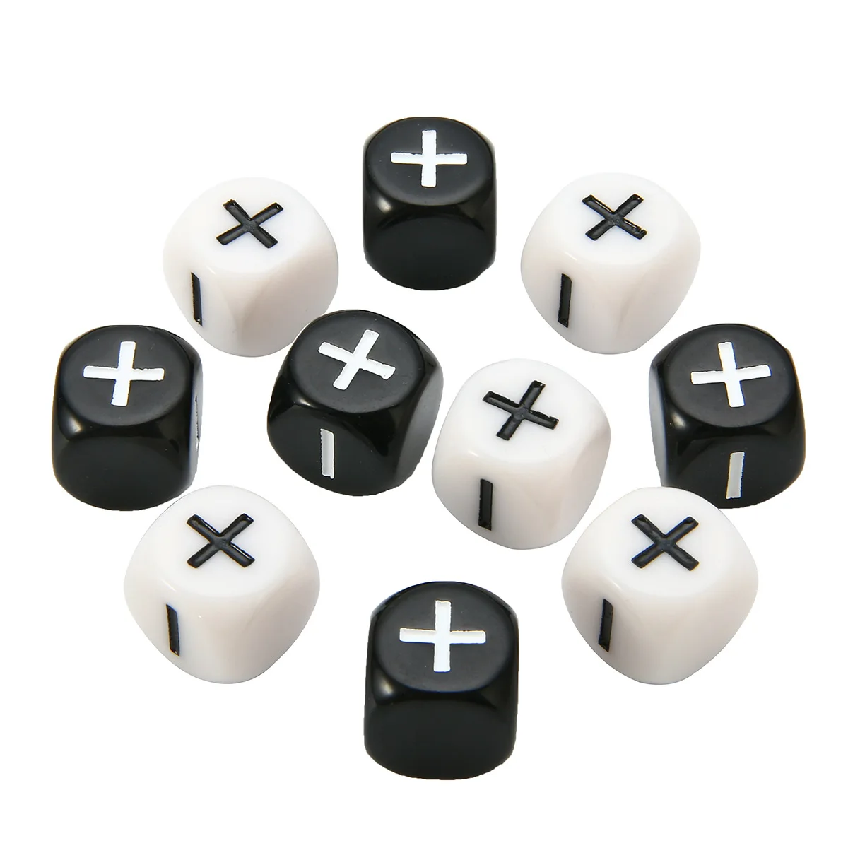 

10 шт./набор, игральные кости 1,6 см