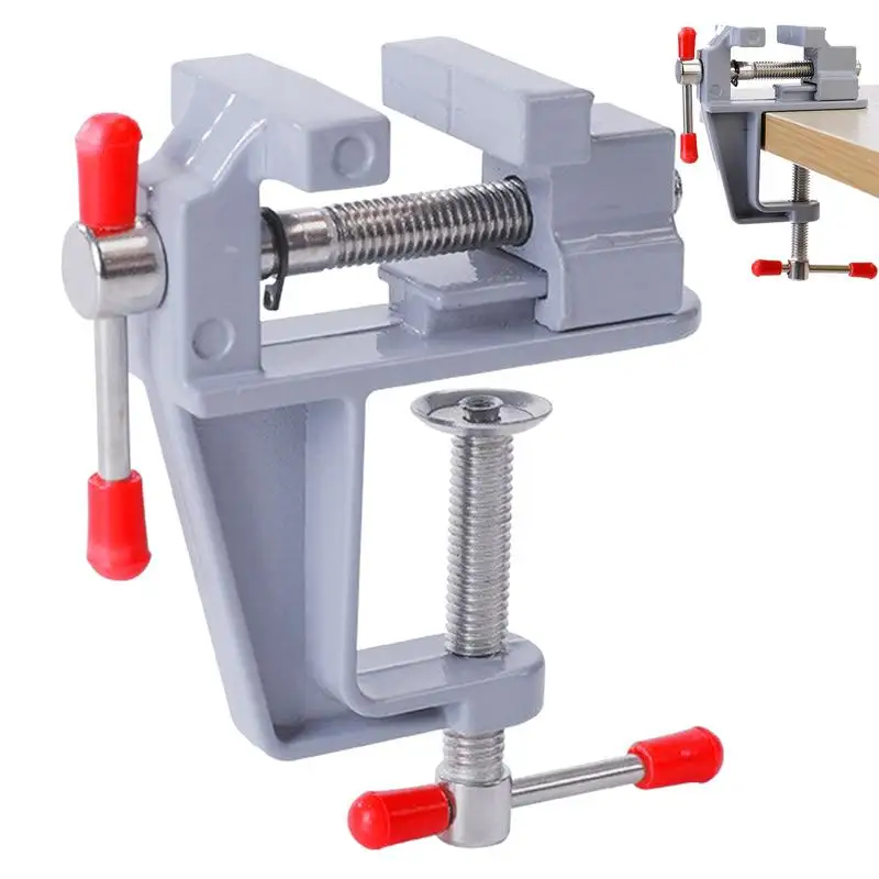 

Small Bench Vice Multipurpose Small Bench Vice Rustproof Portable Bench Vise Lightweight Vice Clamp For Home Outdoor Work