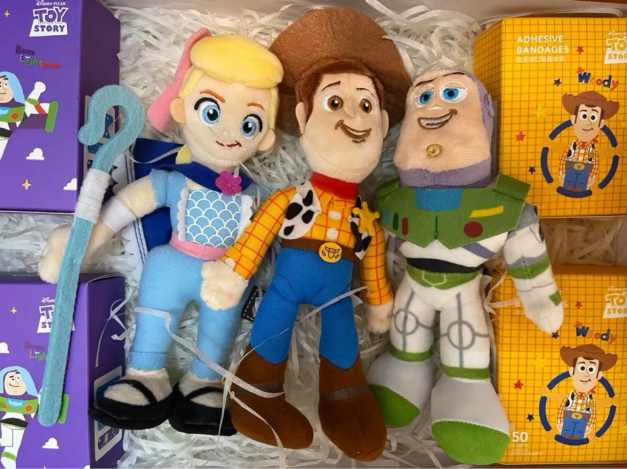 Tomei TOMY-muñeco de peluche de Disney para niños, de Buzz Lightyear muñeco de peluche, tenedor, venta directa de fábrica