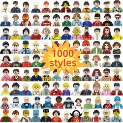 Person Series Professional Building Blocks Mini Figure 3D Children DIY Toys Boys and Girls Children Christmas Gift Classic JM227