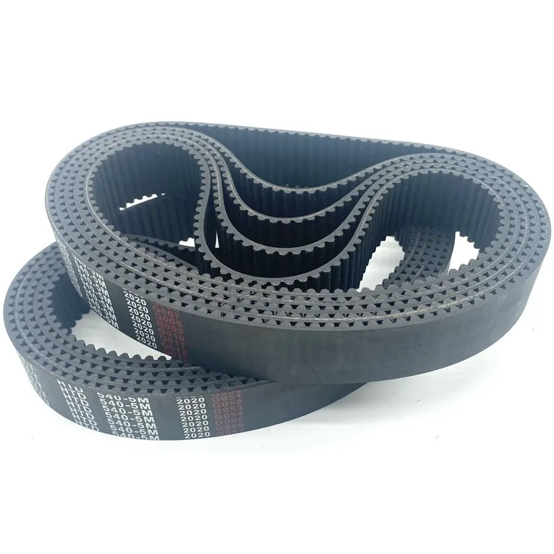 1pcs Arc HTD400-5M Timing belt C=400 width10/15/20/25mm synchronous Belt