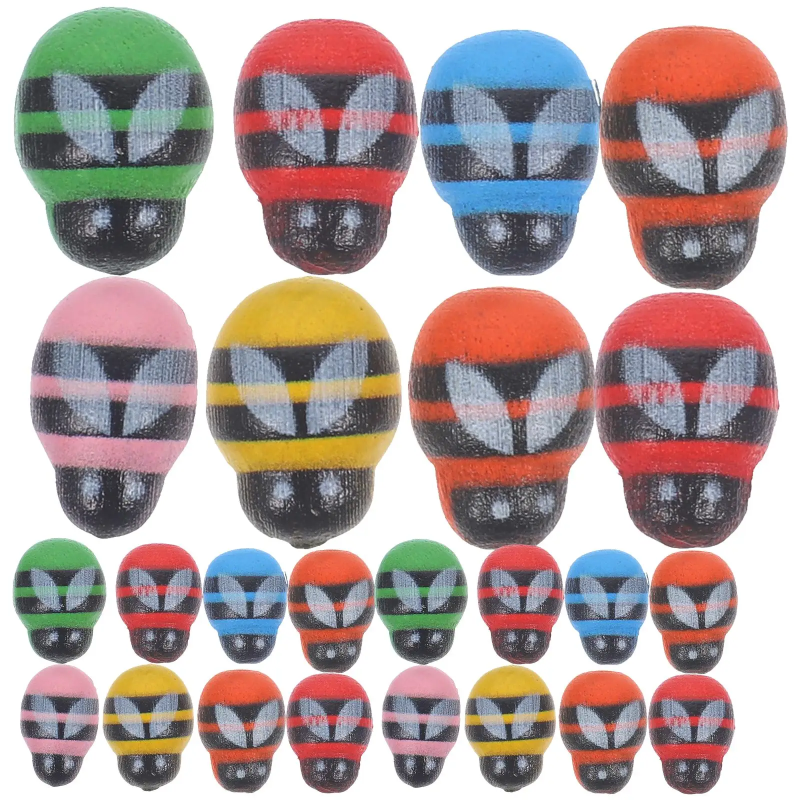 

Wooden Bee Decoration Stickers Mini Craft Supplies Child Scrapbook Bees Decorations Embellishments For Crafting Bee Themed Party