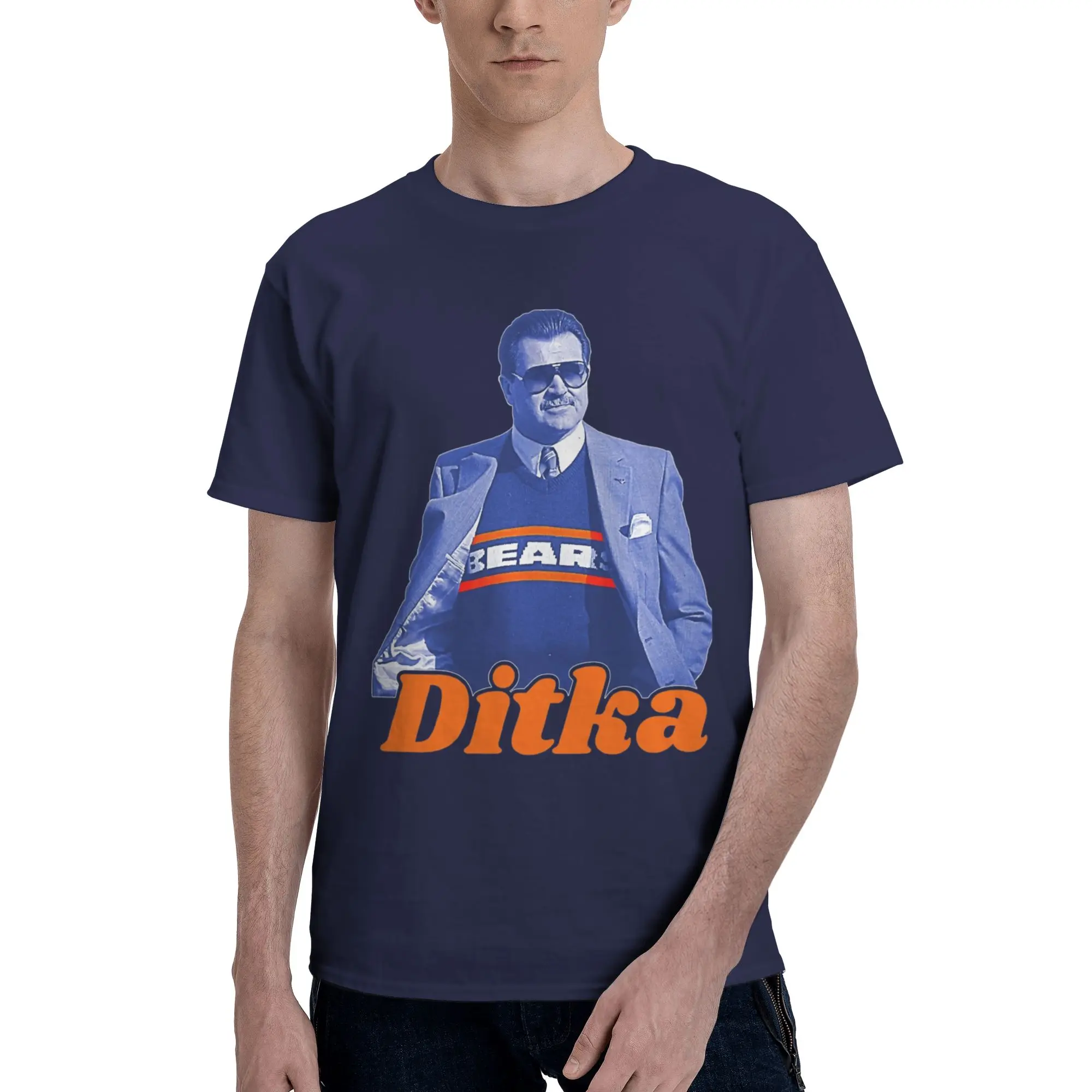 RIP Mike Ditka  Fashion T Shirt Men Women  100% Cotton  Tee Shirt Clothing