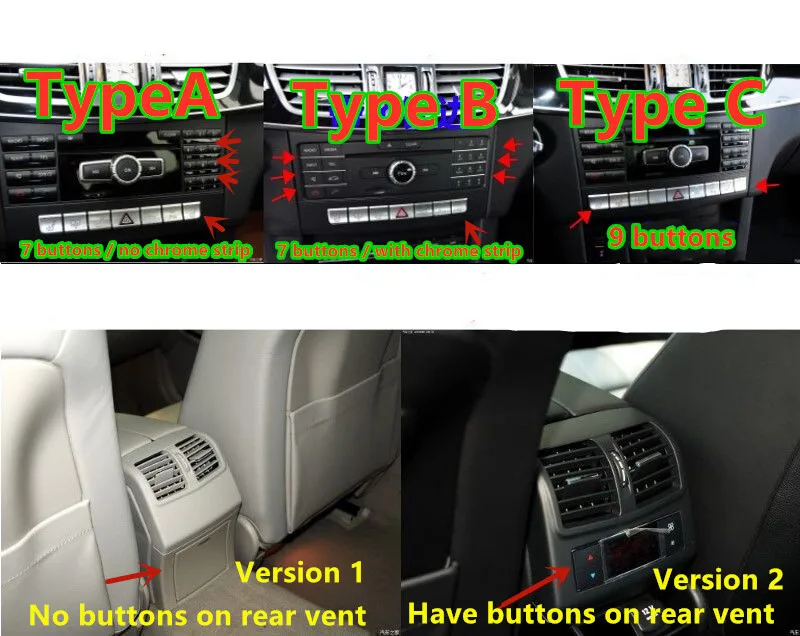 17X Gloss Wood Grain Interior Cover Trim Decor For Mercedes-Benz E-Class 2014-15