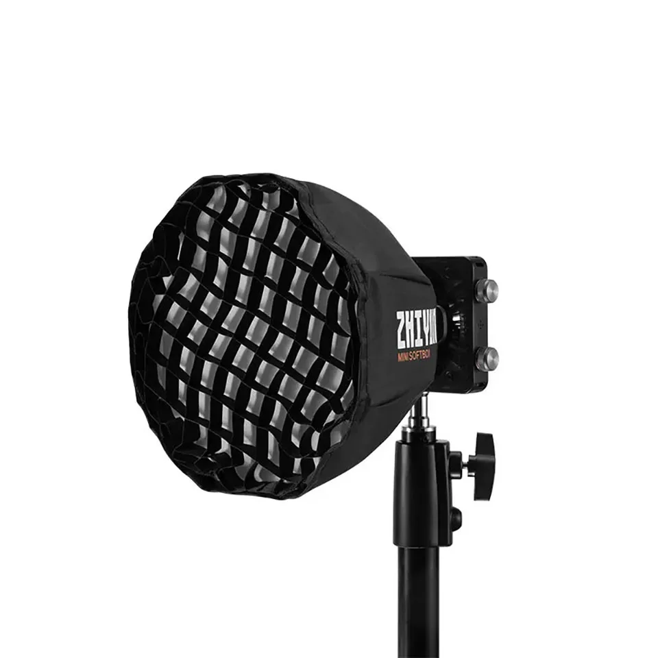 ZHIYUN Mini Softbox Octagon ZY Mount EX1H02 Accessories for Molus G60 X100 COB Video Light Photography Lighting