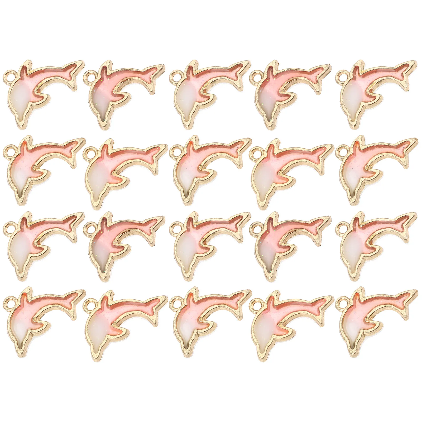

40Pcs Alloy Dolphin Pendants Charms DIY Jewelry Supplies Necklace Bracelet Earrings Decorative Accessories Handmade Jewelry