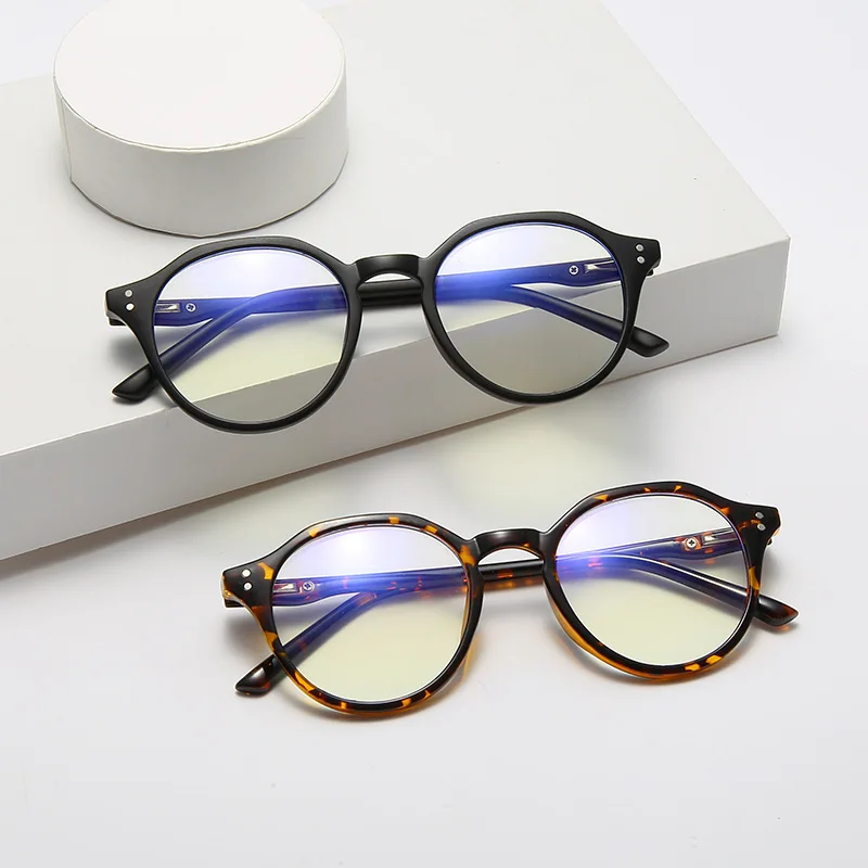 KIZN نظارات قصر النظر الضوئية المضادة للزرقاء للنساء والرجال TR90 إطارات طبية مخصصة نظارات الكمبيوتر-0.5 إلى -10