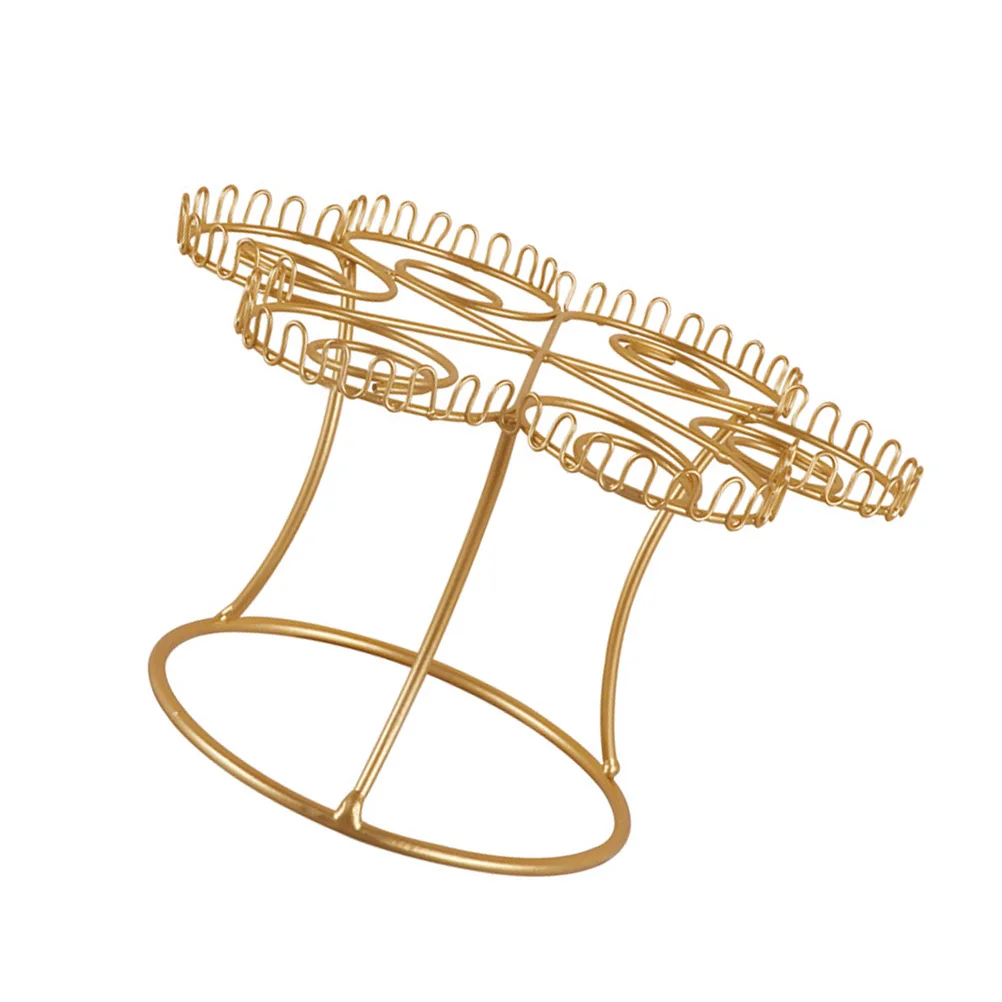 

6 slot Metal Ice Cream Cone Rack Dessert Stable Flat Base High quality Sturdy European Style Storage Display Shelf
