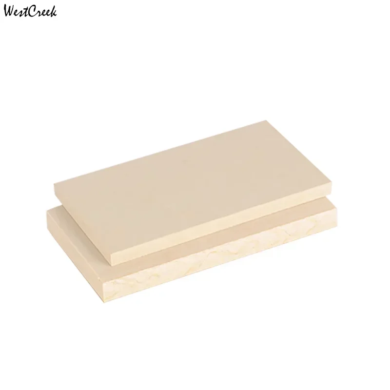 WESTCREEK 5mm thick grey brown beige taupe PEEK sheet  panel peek board polyether-ether-ketone plate  PEEK slab