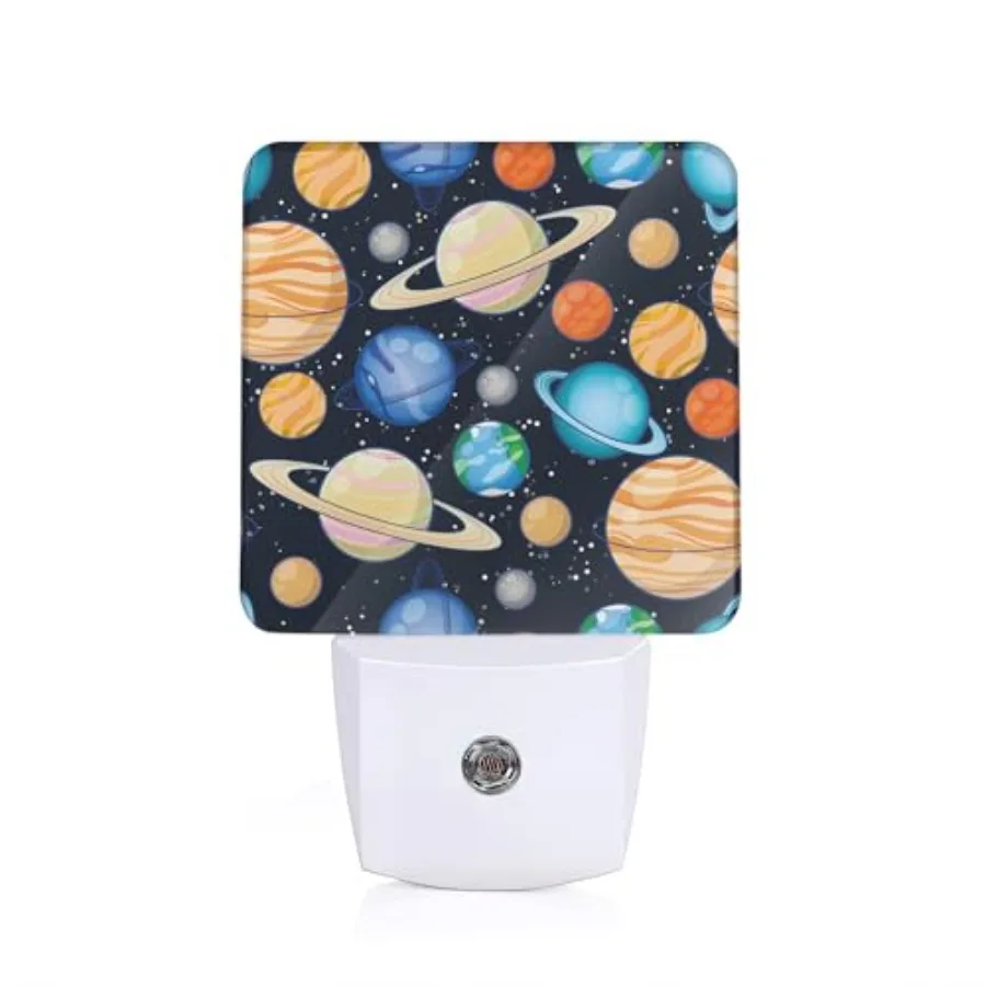 

Cartoon Night Light, Cute Night Light Plug into Wall with Dusk to Dawn Sensor, LED Lamp Energy Saving Lights for Men Women Boys