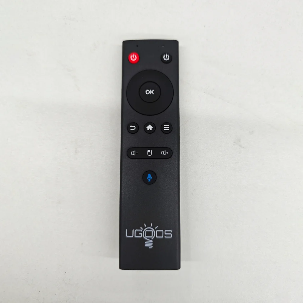 Original UGOOS BT Voice Remote Control  Replacement For Ugoos AM6B PLUS AM6 PLUS X4Q Pro Extra TOX1 TOX3 TOX4 Android TV Box