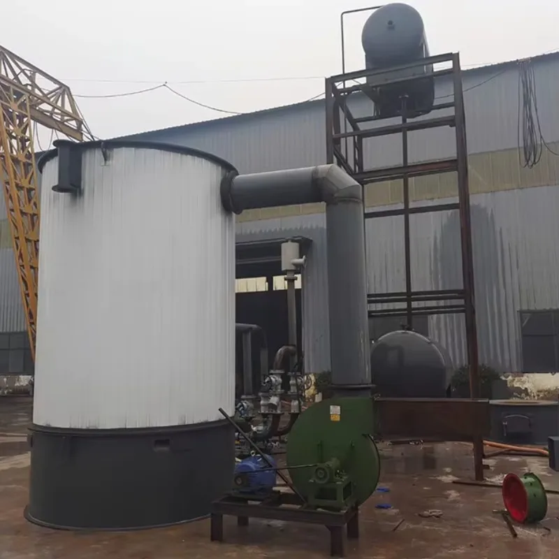 Energy-saving Vertical Biomass-fired Thermal Oil Heater with Recirculating Industrial Tanks for Wood Processing Industry