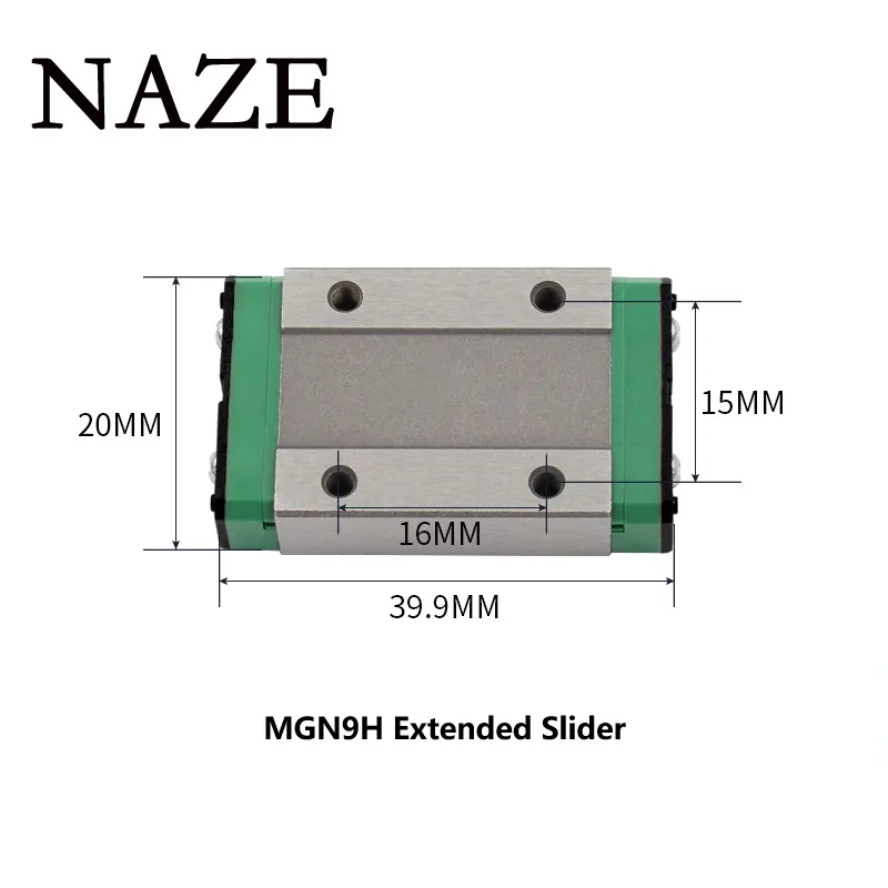 NAZE مايكرو الخطي دليل المنزلق MGN7C MGN7H MGN9C MGN9H MGN12C MGN12H MGN15C MGN15H 1 قطعة ثلاثية الأبعاد طباعة المنزلق