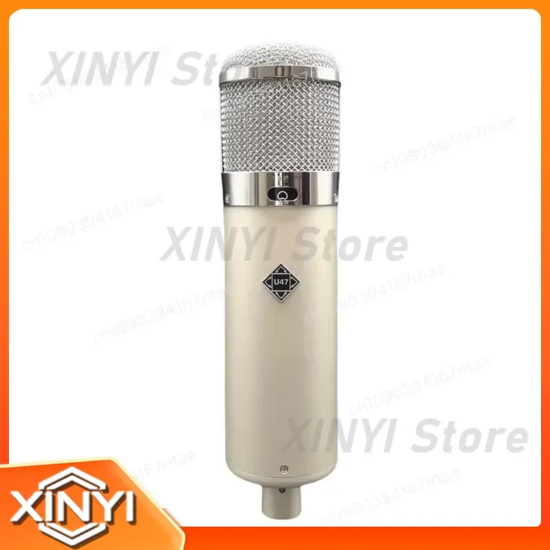 Handmade Large‑Diaphragm Tube Condenser Microphone for Live Broadcast and Studio Recording