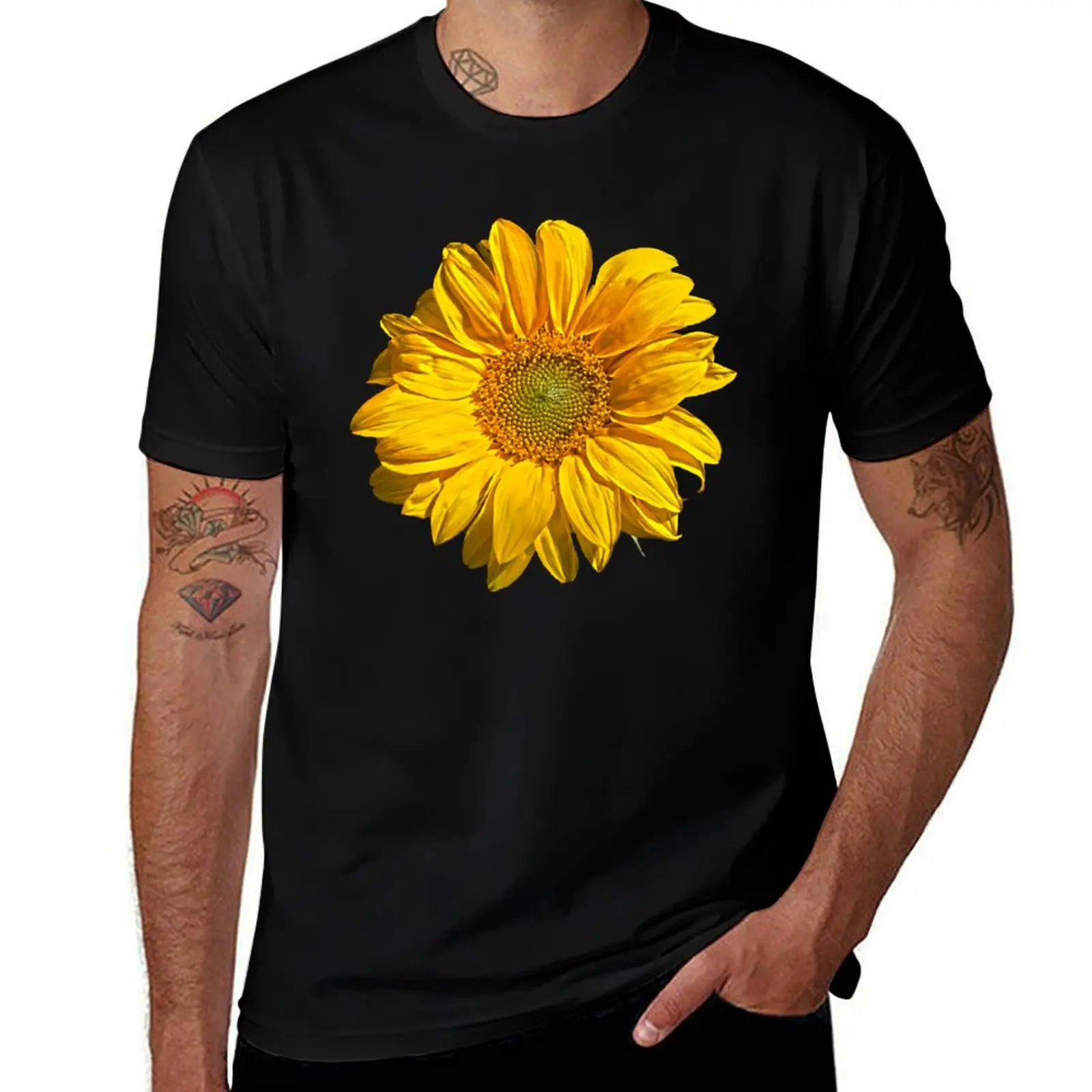 Sunflower T-Shirt mens graphic t shirts cotton t shirt pack man t shirt cotton high quality T-Shirt