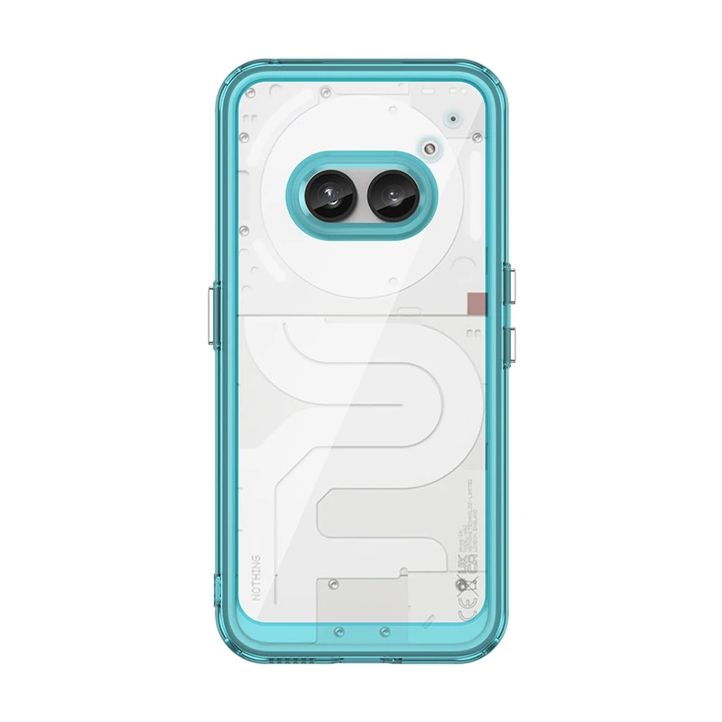 Coque transparente colorée pour téléphone, étui arrière de protection en silicone, housse de protection pour téléphone