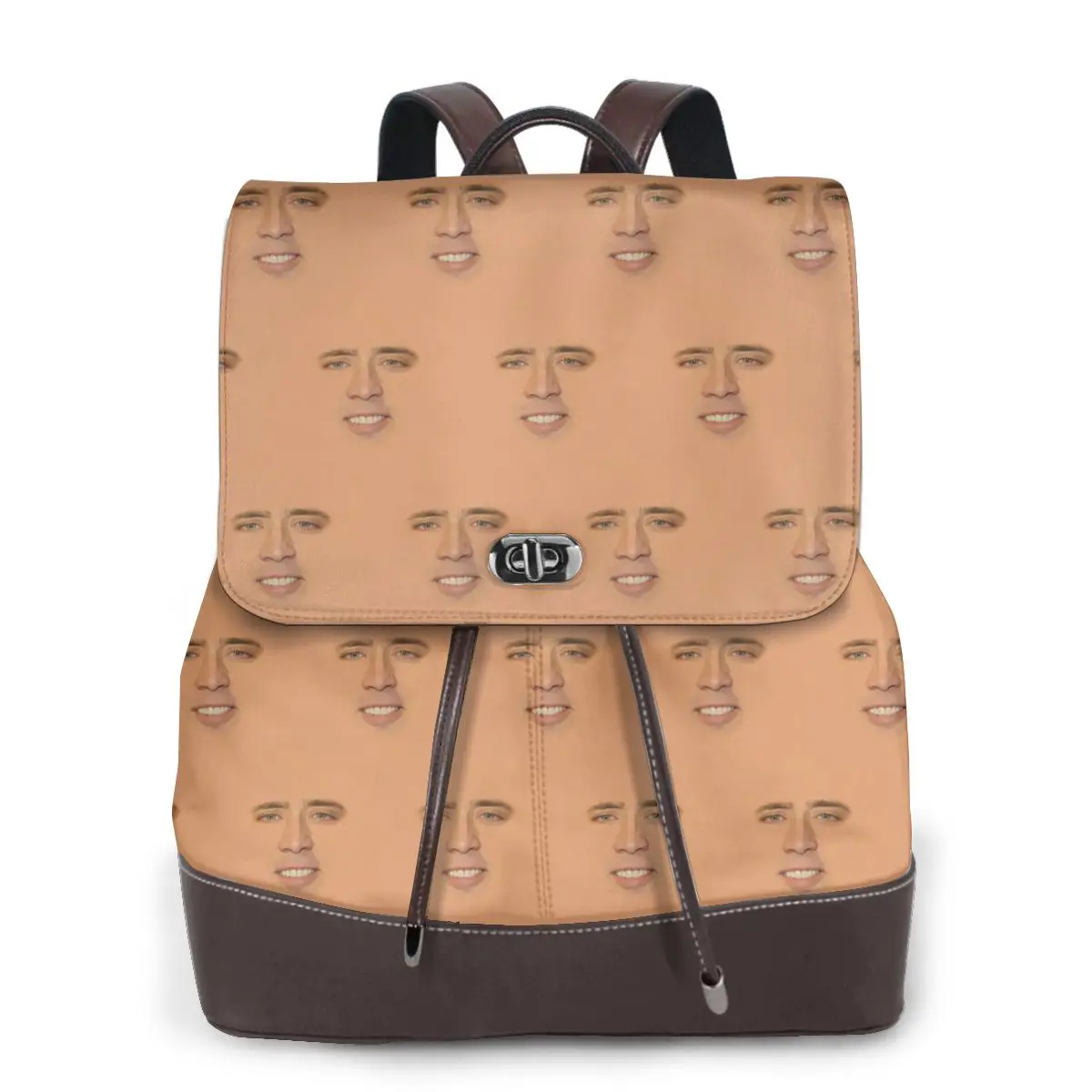 Nicolas Cage Mochila completa para estudiantes, mochila de viaje para senderismo, mochila de moda para mujer, mochila Derma