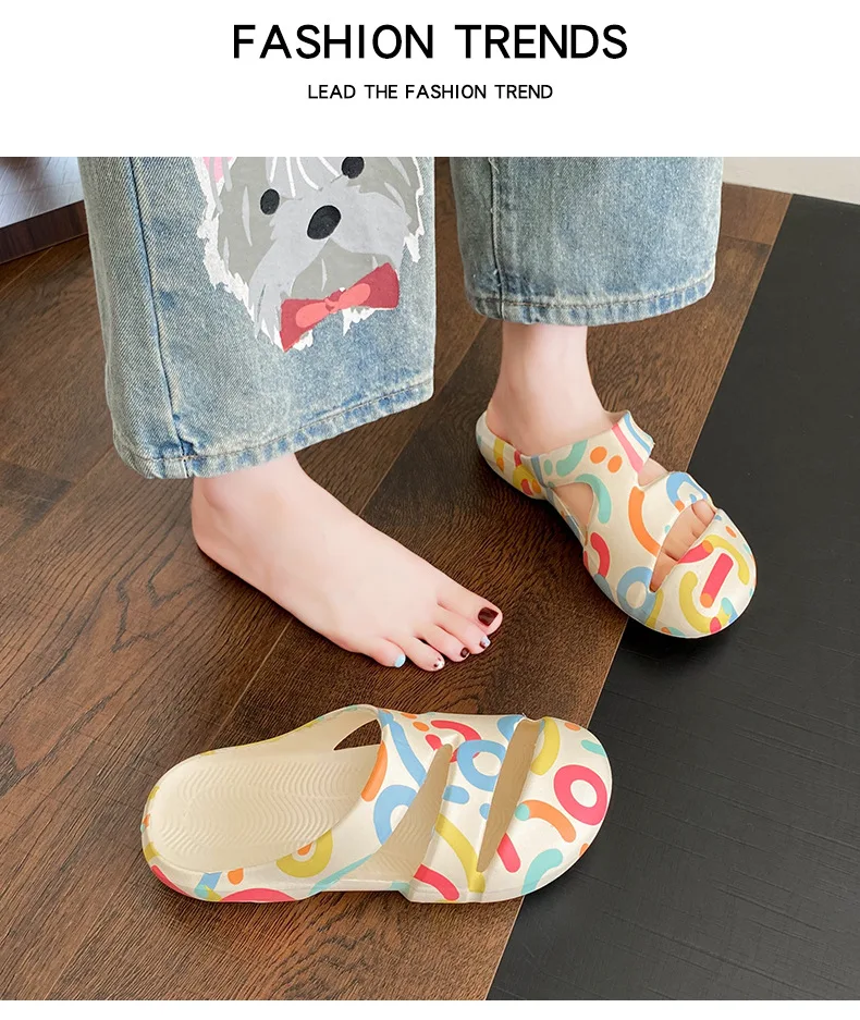 2026 Sommer Neue Ballett-Lochschuhe – Beliebte, niedliche, atmungsaktive Damen-Strandschuhe, schlichte, lässige koreanische Outdoor-Alltagsslipper – Detail 9