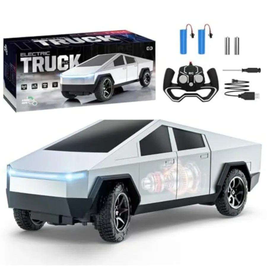 RC Car Toys All Terrain 2.4GHz RC Truck for Boys Aged 3-8, 8-12, Electric Vehicle Truck Toys for,Birthday Gifts for,Boys and Gi