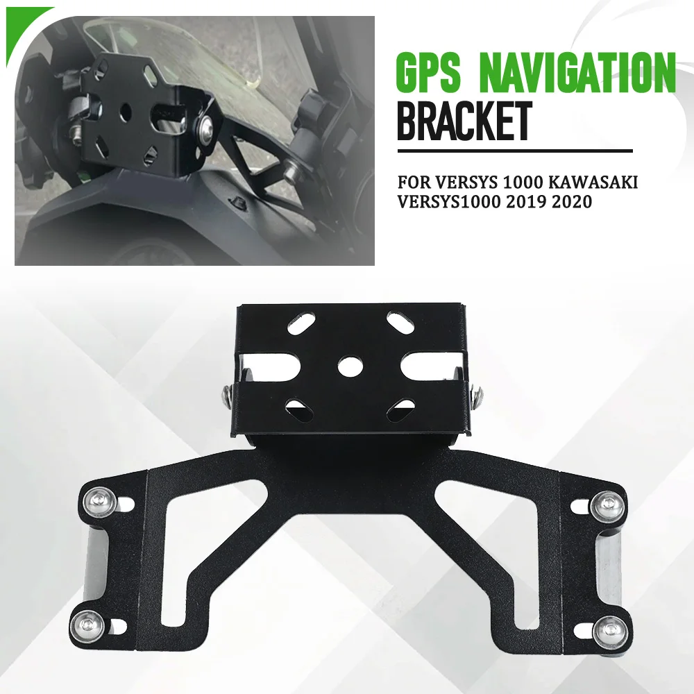 For Kawasaki Versys 1000 Kawasaki Versys1000 2019 2020 Motorcycle Mobile Phone Holder GPS Support Frame Kit Navigation Bracket